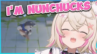Mococo "NUNCHUCKS" Abyssgard [FuwaMoco/Advent] [EngSub]
