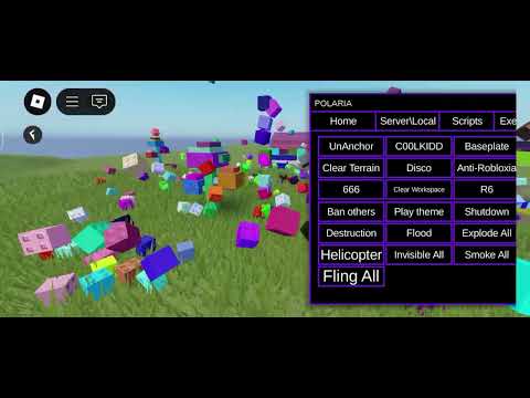 POLARIA SCRIPT SHOWCASE!!! ||#Roblox #executor #FE #1x1x1x1 #crdstoowner