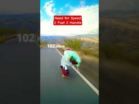 Need for Speed 2 Fast 2 Handle #skateboarding #speed