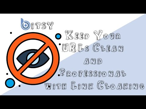 How to Use Link Cloaking with Your Bitsy Link: Clean and Professional URLs