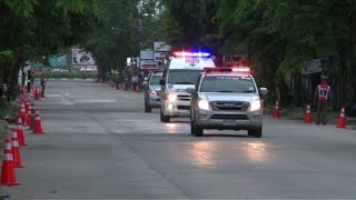 Three more Thai children rescued from cave arrive at hospital