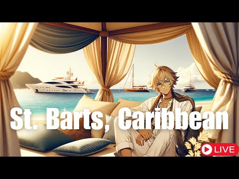 St. Barts Breeze - Lofi Lounge - Relax with Soothing Beats in an Island Café Ambience #LofiLounge