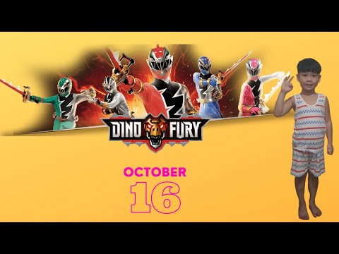 Gabe's Power Ranger Dino Fury Song Oct 16, 2021