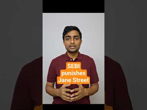 SEBI punishes Jane Street   #janestreet  #sebi  #trading  #market  #optionstrading