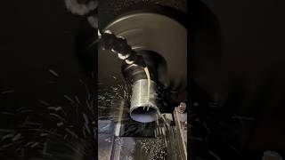 Precision Pipe Threading Process #shorts