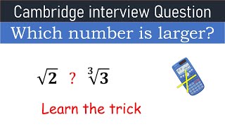 Which number is larger? | Comparing  exponent Math hack | SAT Math