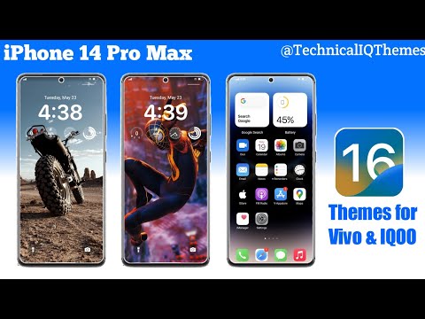 IPhone 14 Pro Max Themes for Vivo & IQOO Device || Technical Raja Varma