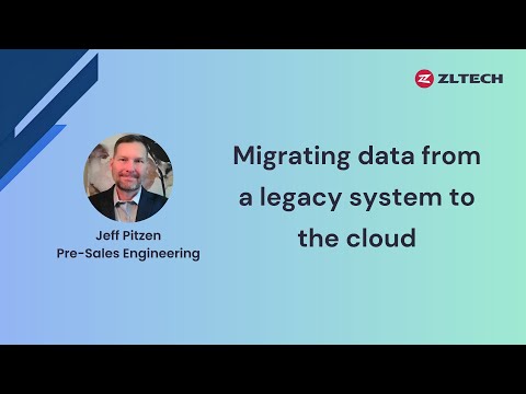 Migrating data from a legacy system to the cloud