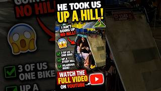 Epic Hill Climb Adventure on a Cute Bike!