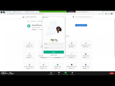 Installing Aircall software onto telesales