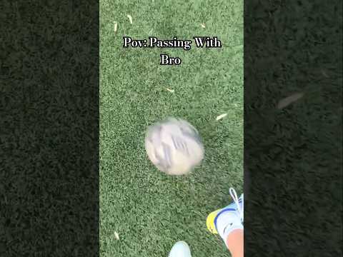 Passing With Bro Be Like #football #soccer #funny #passing #relatable