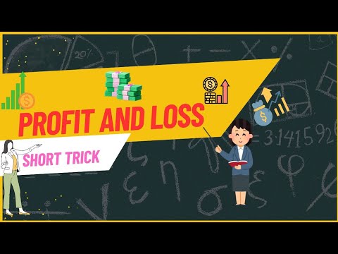 ✨ profit and loss short trick ✨