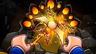 Unlocking the NEW Heavenly Pickaxe in The Forge!