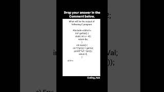 Trace the Output,  test you knowledge #Shorts #CodingQuiz #LearnToCode #CProgramming #CodeChallenge