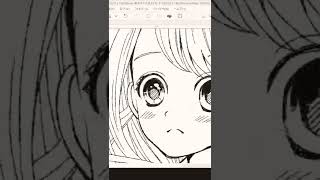 In clip studio Illustration practice イラスト練習5月24日「ちょっときて」　#Shorts