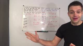 GRE math- backsolving