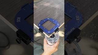 Precise Corner Radius Template | Portable Metal & Woodworking Router Jig for Rounded Corners