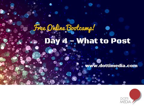 Day 4: Types of Facebook Posts