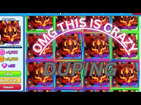 [BGSI] How To dupe in Bubble Gum Simulator Infinity! (INF SECRETS)