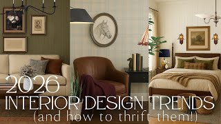 2026 Interior Design Trends (and How to Thrift Shop for Them!)