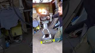 Scrap to Spectacle: Ingenious Robots That Move and Shine! #creativerobotics #diyrobot #robotics