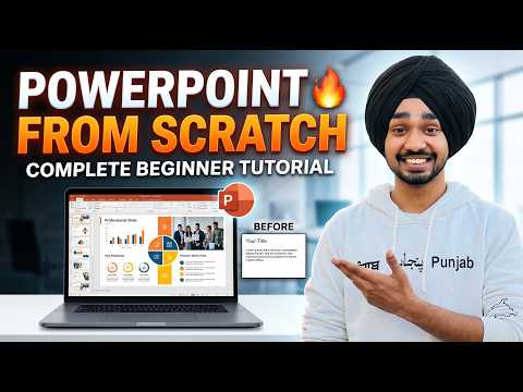How to Build a Presentation in PowerPoint 🔥 | Complete Tutorial from Scratch for Beginners