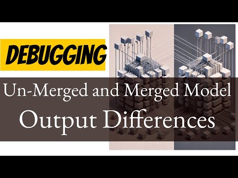 Debugging Un-Merged and Merged LoRA Model Output Differences