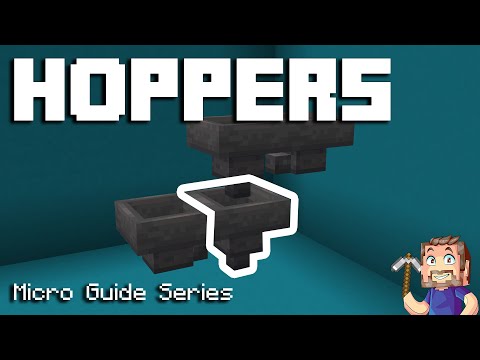 Hoppers - Minecraft Micro Guide