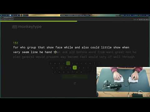 Dvorak on Corne v4 + Silent Yellow Jade  - 137 wpm