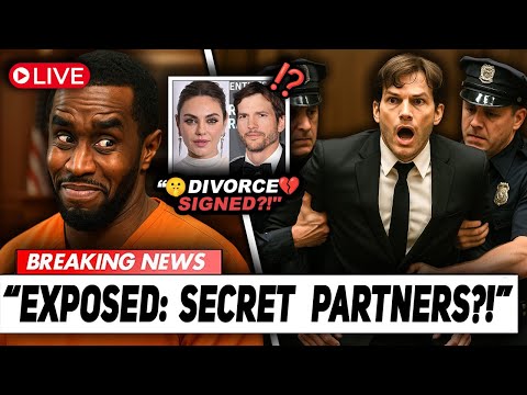 JUST NOW: Ashton Kutcher ARRESTED Over Diddy Scandal?! (Mila Kunis Files For Divorce?)