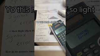 When Math = Syntax Error 😂 | Relatable Student Life #shorts