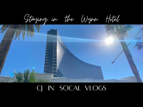 THE WYNN HOTEL | STAYING AND EATING AT WYNN & BELAGIO IN LAS VEGAS | CJ in SoCal Vlogs