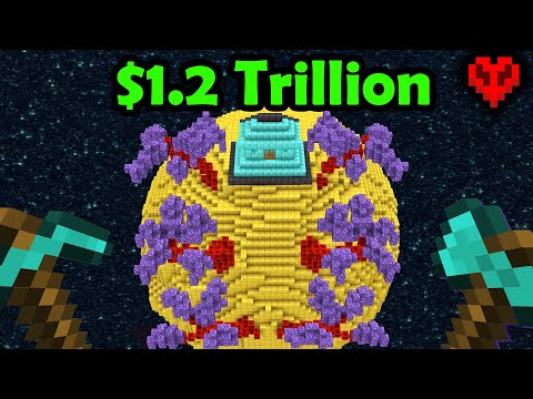I Build The Most Expensive Planet In Minecraft!