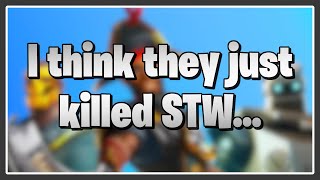 Epic was like "aight imma head out" - The State of Development