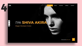 Personal Portfolio Website using html and css |Create Personal Portfolio Website using html & css #4