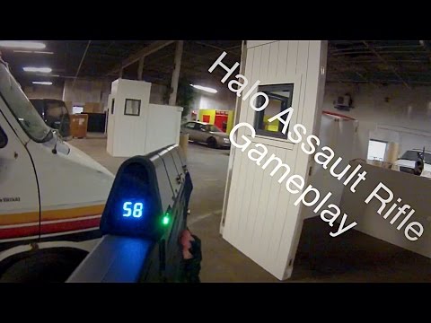 Chrono Blaster-88 Montage (Halo Assault Rifle) at Nashville Airsoft