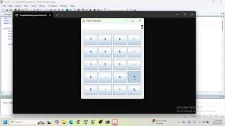 ACTIVITY 1 - SIMPLE CALCULATOR