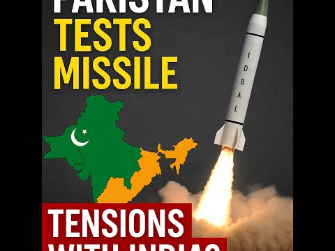 Pakistan's Missile Tests: A Dangerous Game of Cat and Mouse