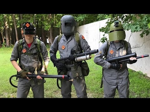 Airsoft Combat Engineering- Flamethrower Gameplay