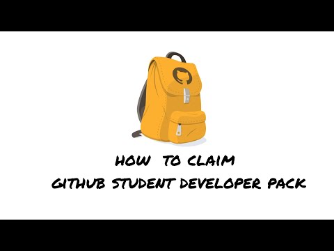How to Claim GitHub Student Developer Pack