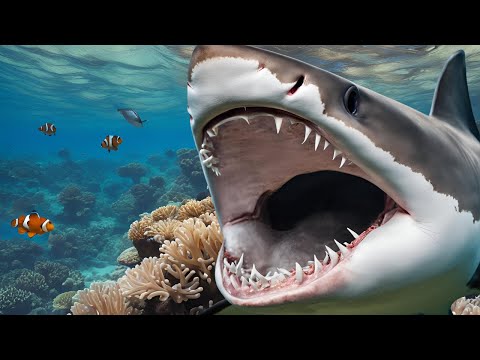 The Great Barrier Reef: Underwater Adventure for Kids! #GreatBarrierReef #shark #CoralReefs