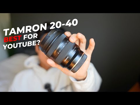 Why the Tamron 20-40 is the best for YouTube