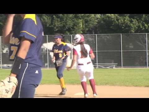 Roosevelt Rough Riders softball VS Wilson 3/6/17