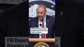 FBI director Dan Bongino says he will step down in January
