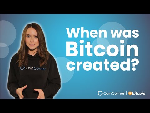 When was Bitcoin created?┃CoinCorner
