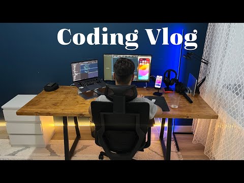 Cozy Coding Vlog| Day in the life of a iOS developer building MacOS app