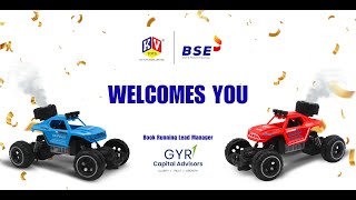 Listing Ceremony of K V Toys India Limited (SME) at BSE