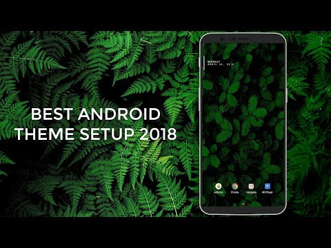 The Green Leaf: Nova Launcher Theme