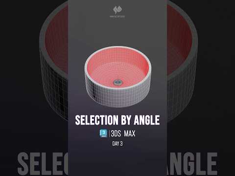 #3dsmax | Selection by Angle
