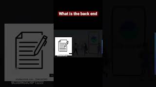 What is the back end #softwareengineer#softwaredeveloper#youtubeshorts #developer#vlog